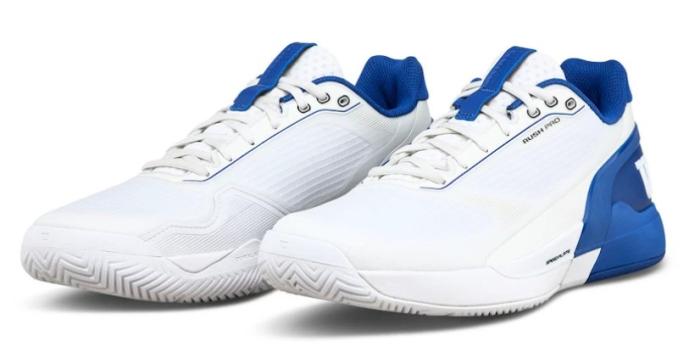 Wilson  Rush Pro 5 Allcourt Herren-weiß, blau